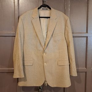 Chaps Ralph Lauren tan suit coat